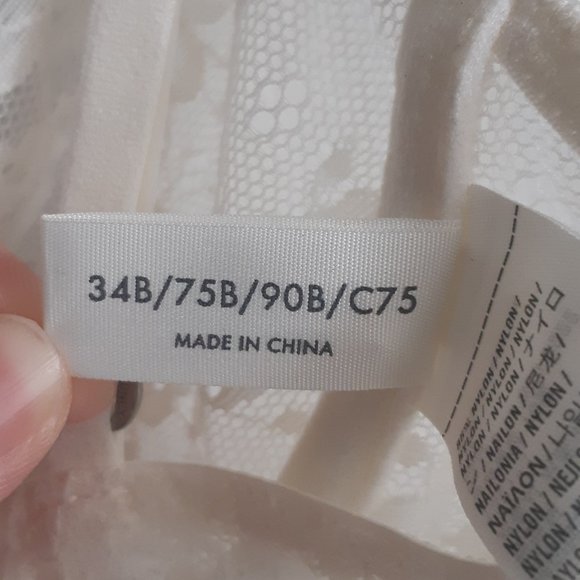 Gilly Hicks See Through Lace Balconet Push 'Em Up Bra 34B - Picture 4 of 7